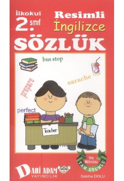 Dahi Adam 2. Sınıf Resimli İngilizce Sözlük