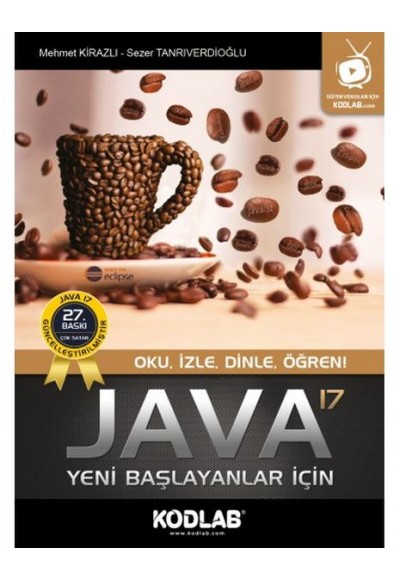 Yeni Başlayanlar İçin Java 10 (DVD'li) Oku, İzle, Dinle, Öğren