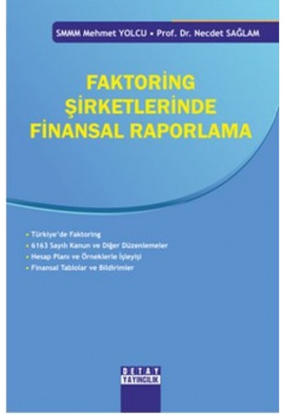 Faktoring Şirketlerinde Finansal Raporlama