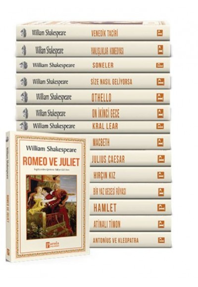 Shakespeare Eserleri Seti (15 Kitap)