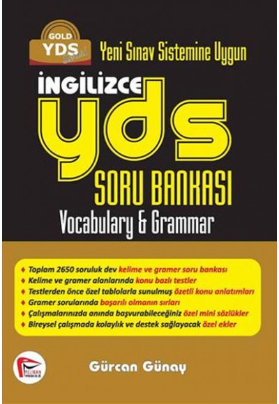 Yeni Sınav Sistemine Uygun Pelikan YDS İngilizce Soru Bankası