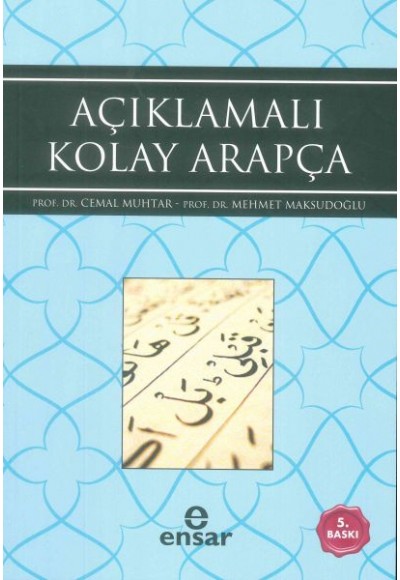 Açıklamalı Kolay Arapça