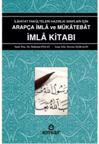 Arapça İmla ve Mükatebat İmla Kitabı