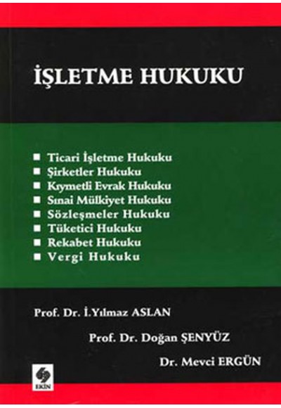 İşletme Hukuku