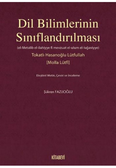 Dil Bilimlerinin Sınıflandırılması