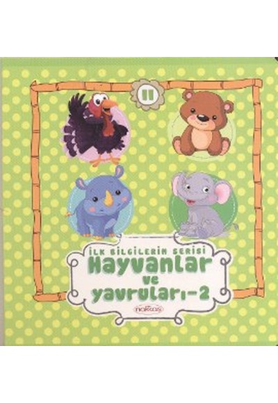 İlk Bilgilerim Serisi 11. Kitap - Hayvanlar ve Yavruları 2
