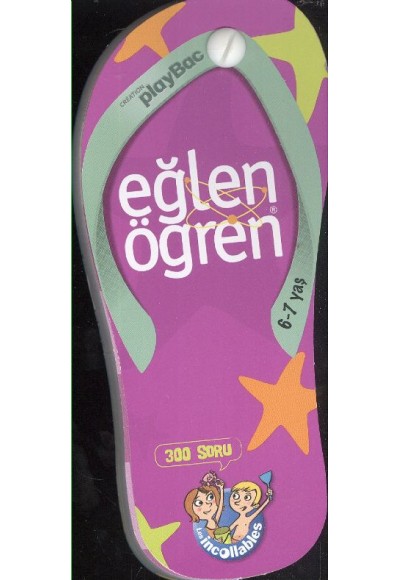 Eğlen Öğren Flip Flop 6-7 Yaş