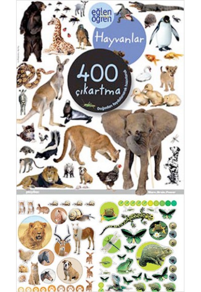 Eğlen Öğren - Hayvanlar 400 Çıkartma