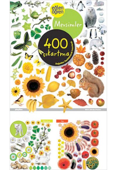 Eğlen Öğren - Mevsimler 400 Çıkartma