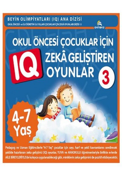 Okul Öncesi Çocuklar İçin Zeka Geliştiren Oyunlar 3 (4-7 Yaş)