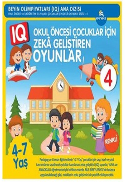 Okul Öncesi Çocuklar İçin Zeka Geliştiren Oyunlar 4 (4-7 Yaş)