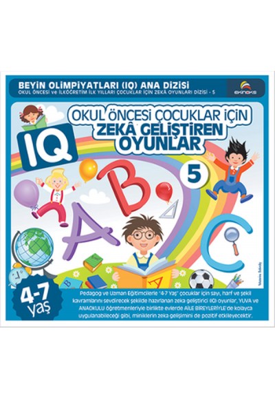 Okul Öncesi Çocuklar İçin IQ Zeka Geliştiren Oyunlar  5 (4-7 Yaş)