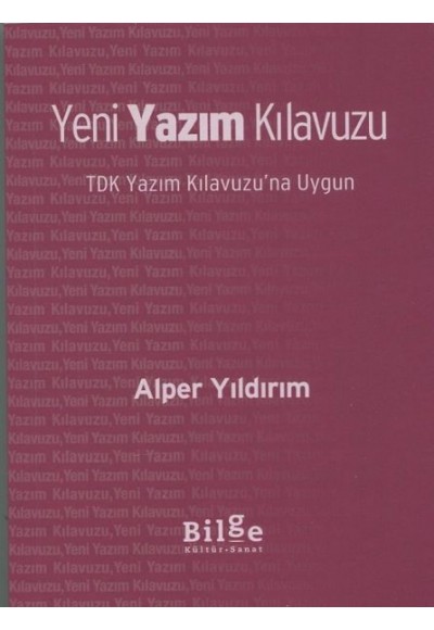 Yeni Yazım Kılavuzu (Cep Boy)  TDK Yazım Kılavuzu'na Uygun