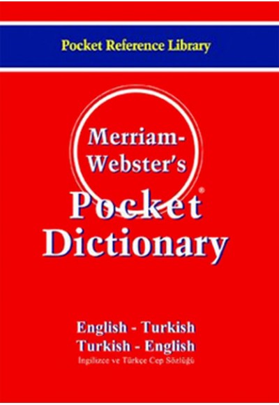 Merriam Webster's Pocket Dictionary  English - Turkish/Turkish - English