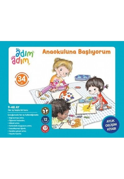 Anaokuluna Başlıyorum - 34. Ay Gelişim Kitabı