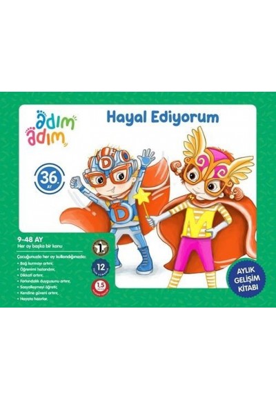 Hayal Ediyorum - 36. Ay Gelişim Kitabı