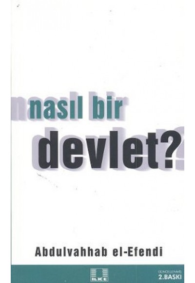 Nasıl Bir Devlet