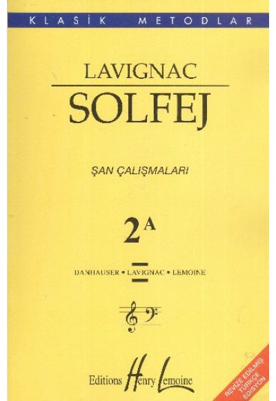 Lavignac Solfej 2A