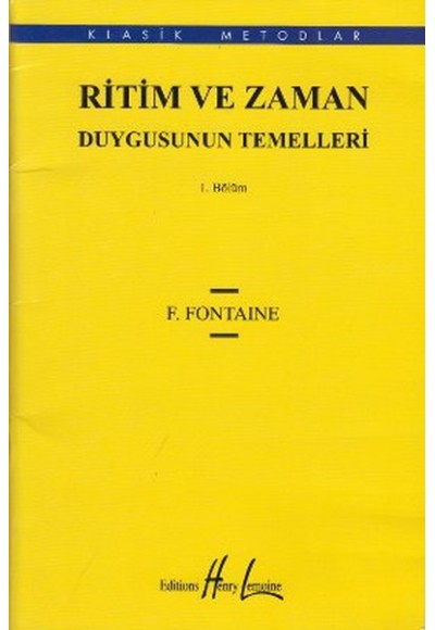 Ritim ve Zaman Duygusunun Temelleri - 1