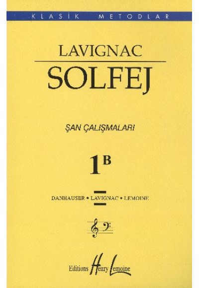 Lavıgnac Solfej şan çalişmalari 1b