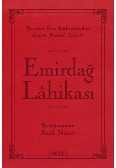 Emirdağ Lahikası (Büyük Boy - İki Renk)