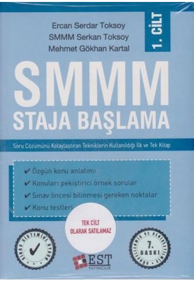 SMMM Staja Başlama (2 Cilt Takım)