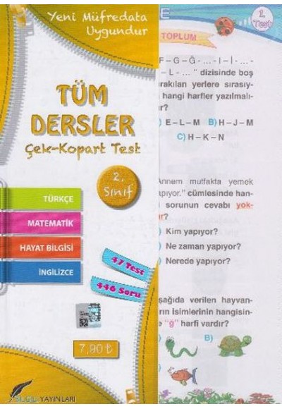 Bilgili 2. Sınıf Tüm Dersler Yaprak Test