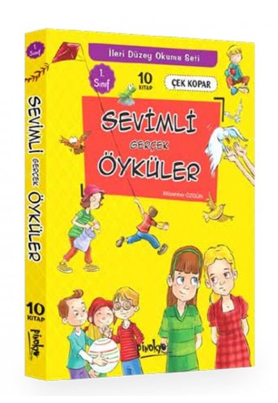 1. Sınıf Sevimli Gerçek Öyküler - 10 Kitap Takım
