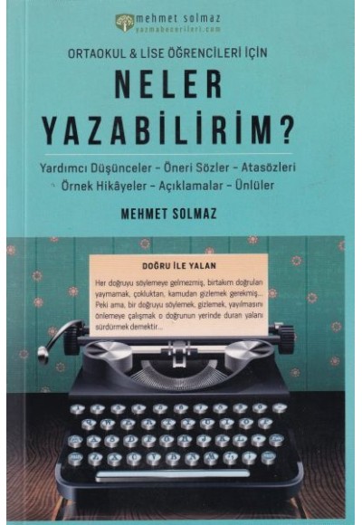 Neler Yazabilirim