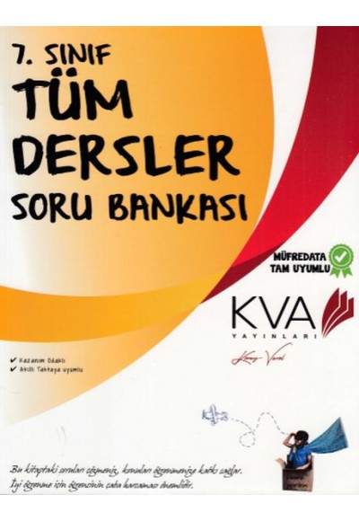 KVA 7.Sınıf Tüm Dersler Soru Bankası (Yeni)