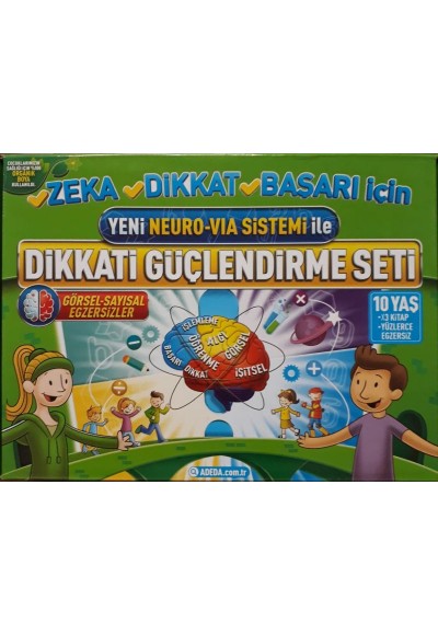 Dikkati Güçlendirme Seti  4. Sınıf – 10 Yaş-Neuro-Via