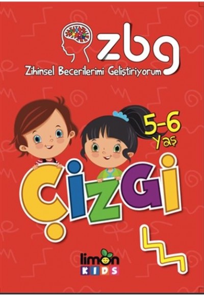 Zihinsel Becerilerimi Geliştiriyorum 5-6 Yaş Çizgi