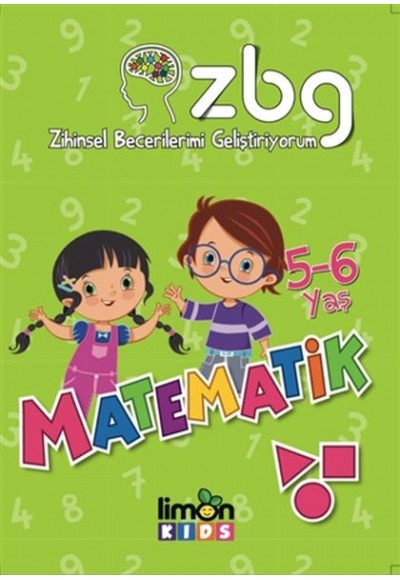 Zihinsel Becerilerimi Geliştiriyorum 5 - 6 Yaş Matematik