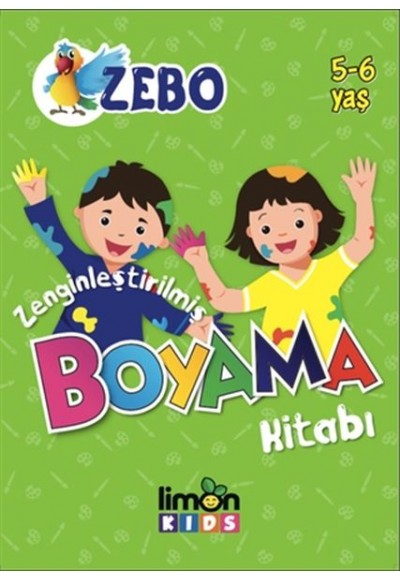 Zenginleştirilmiş Boyama Kitabı 5-6 Yaş