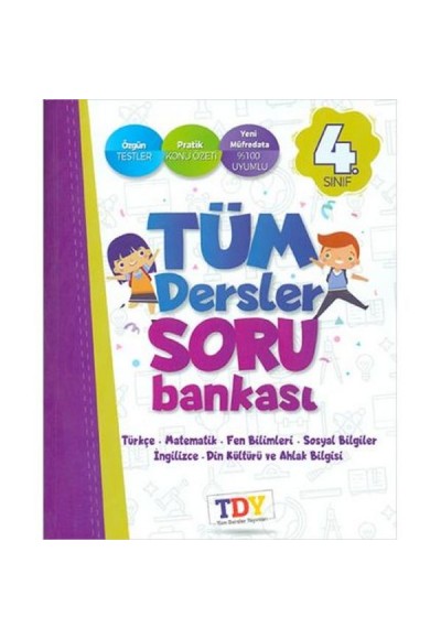 TDY 4.Sınıf Tüm Dersler Soru Bankası (Yeni)