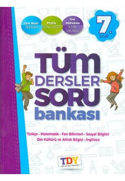 TDY 7.Sınıf Tüm Dersler Soru Bankası (Yeni)