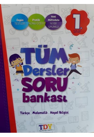 TDY Yayınları 1. Sınıf Tüm Dersler Soru Bankası (Yeni)