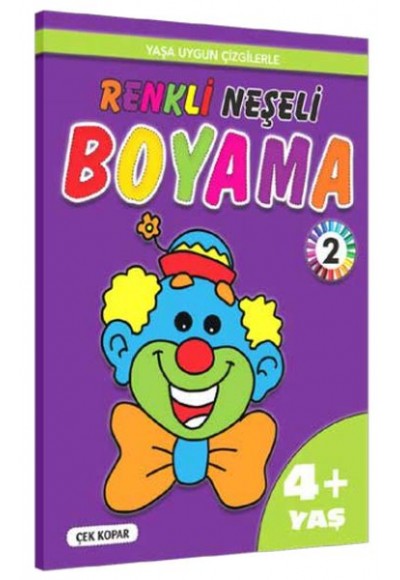 Renkli Neşeli Boyama -2 (4+Yaş)