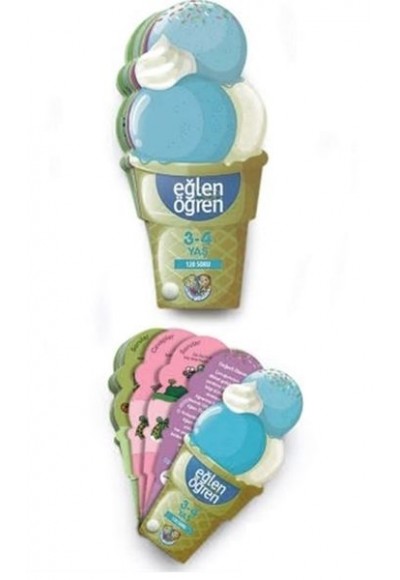 Eğlen Öğren Ice Cream 3-4 Yaş