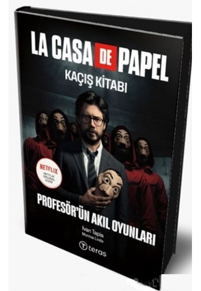 La Case De Papel Kaçış Kitabı - Profesör'ün Akıl Oyunları (Ciltli) (Maske Hediyeli)