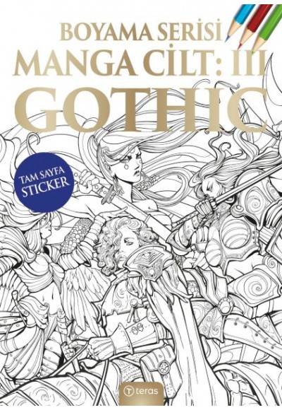 Manga Boyama Cilt III: Gothic