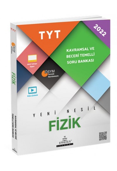 Ephesus Akademi TYT Fizik Kavramsal ve Beceri Temelli Soru Bankası