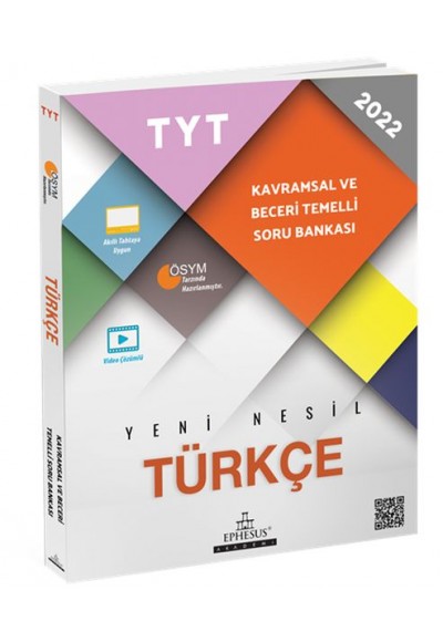 Ephesus Akademi TYT Türkçe Kavramsal ve Beceri Temelli Soru Bankası