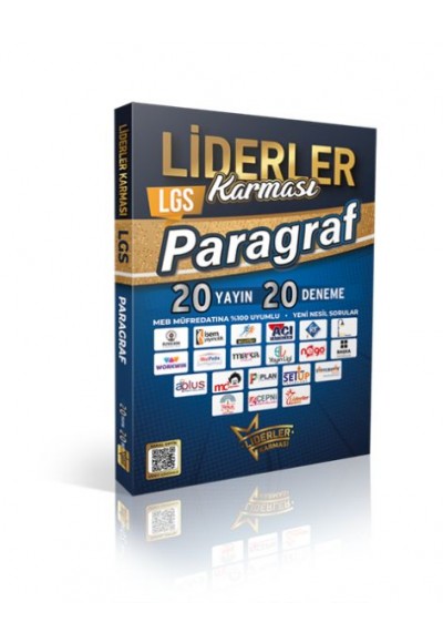 Liderler Karması Lgs Paragraf Denemeleri 20 Yayın 20 Deneme