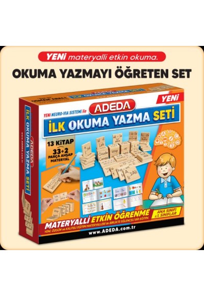 İlk Okuma Yazma Seti (Anasınıfı - 1.Sınıflar)