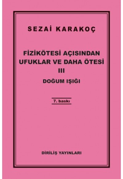 Fizikötesi Açısından Ufuklar ve Daha Ötesi 3