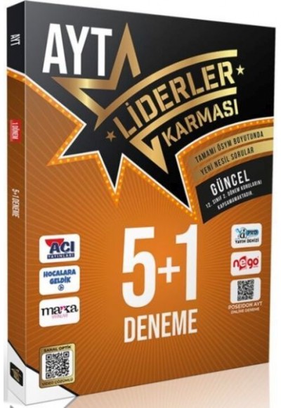 Liderler Karması AYT 5+1 Deneme Seti