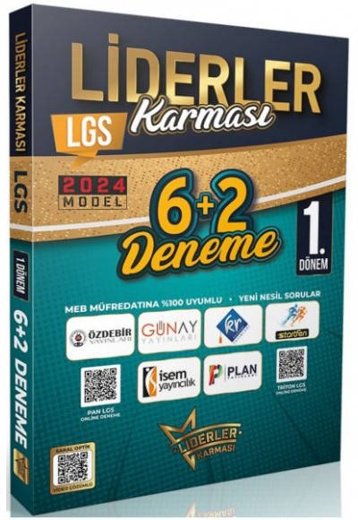 Liderler Karması LGS 1. Dönem 6+2 Deneme Seti