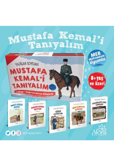 Atatürk- Mustafa Kemali Tanıyalım (Renkli -5 Kitap)