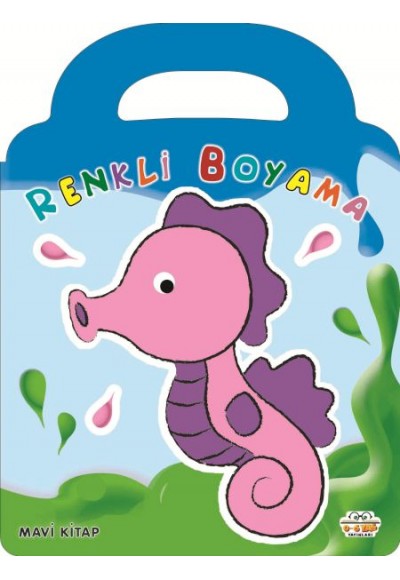 Renkli Boyama - Mavi Kitap